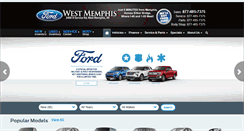 Desktop Screenshot of fordofwestmemphis.com